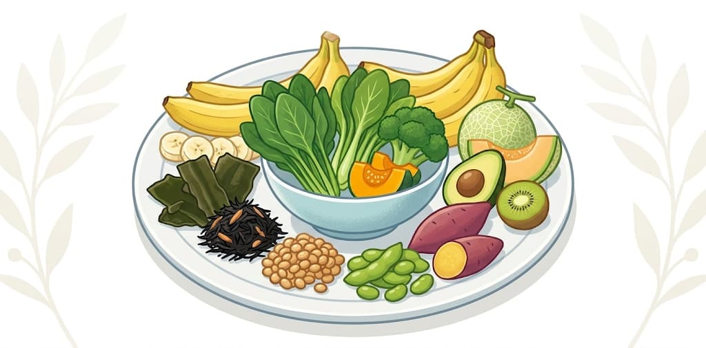 カリウムを多く含む食材